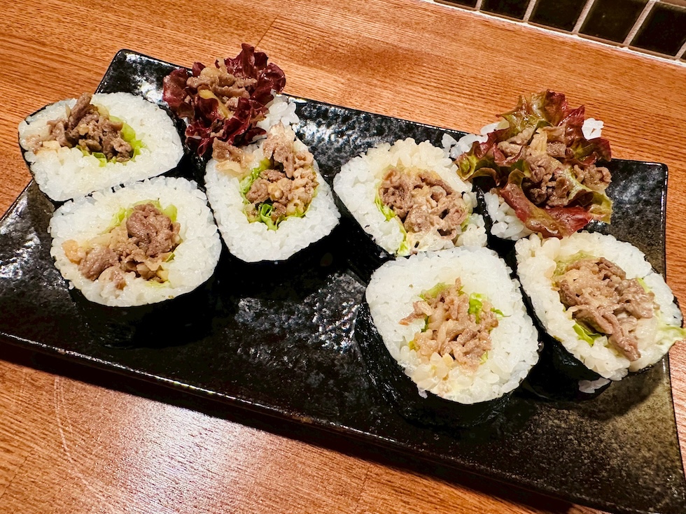 牛しぐれ巻き（ごはん）